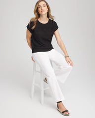 Chico's - Crocheted Cotton-Blend Shirt