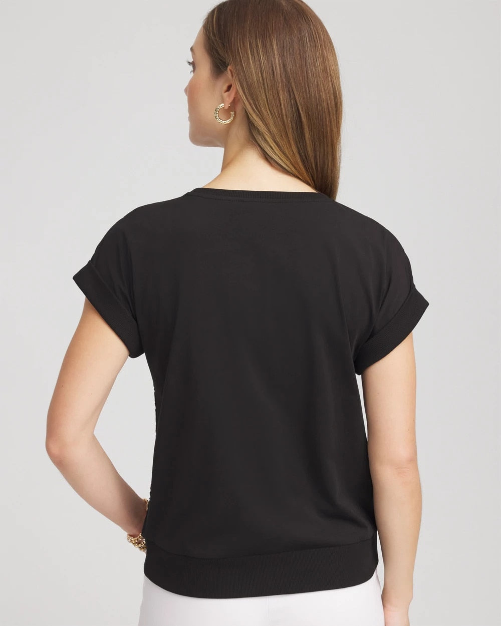 Chico's - Crocheted Cotton-Blend Shirt