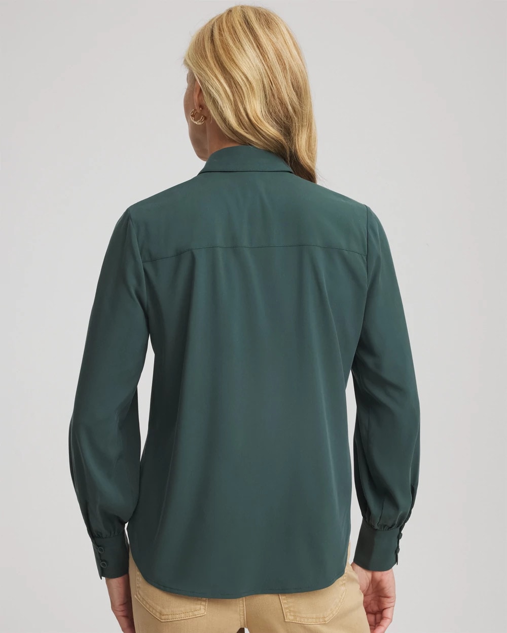 Chico's - Classic-Fit Collared Shirt