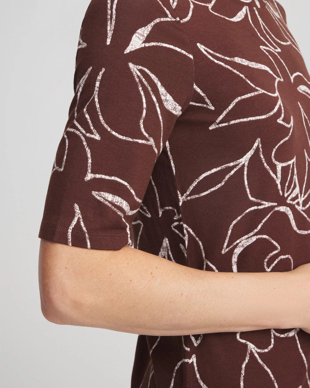 Chico's - Touch of Cool™ Elbow-Sleeve Perfect Tee