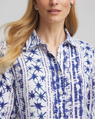 Chico's - No Iron™ Star Print Linen Shirt