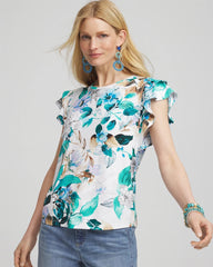 Chico's - Touch of Cool™ Flutter Sleeve Tee