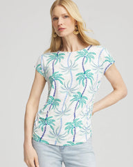 Chico's - Cap Sleeve Dolman Tee