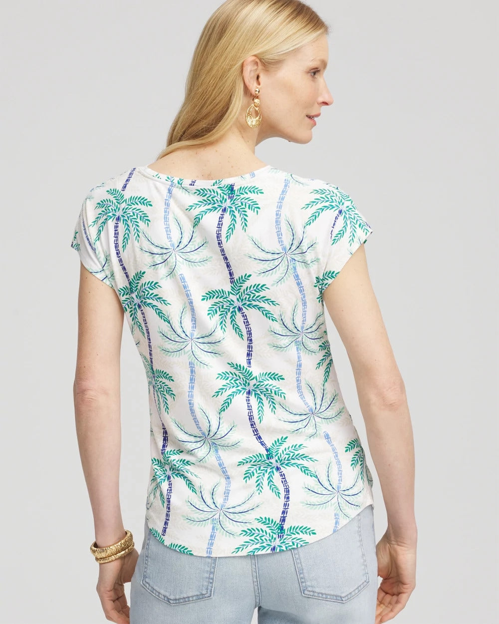 Chico's - Cap Sleeve Dolman Tee