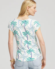 Chico's - Cap Sleeve Dolman Tee