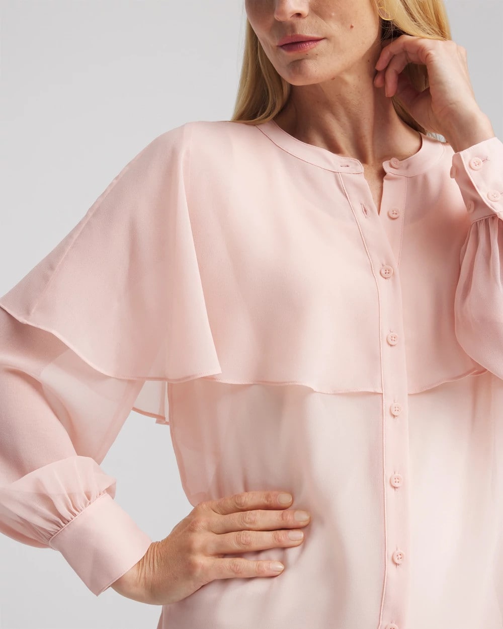 Chico's - Georgette Cape Blouse