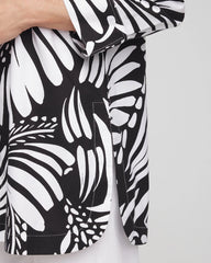 Chico's - No Iron™ Printed Palms Button Down Tunic