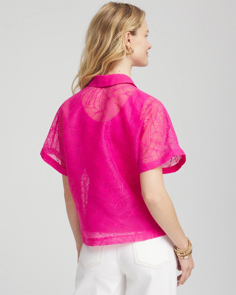 Chico's - Deco Burnout Shirt