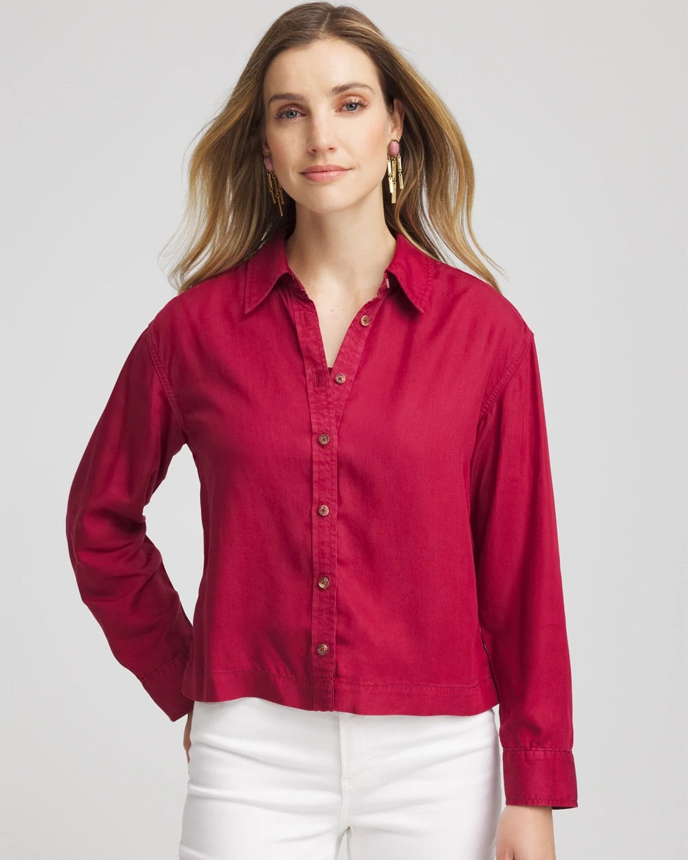 Chico's - Tencel™ Classic Fit Shirt