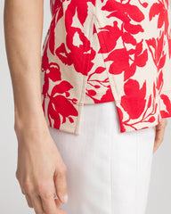 Chico's - Floral Sleeveless V-Neck Tunic