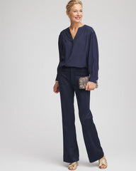 Chico's - Woven Relaxed-Fit Shirt