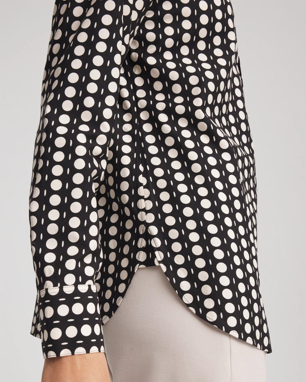 Chico's - No Iron™ Printed Sateen Shirt