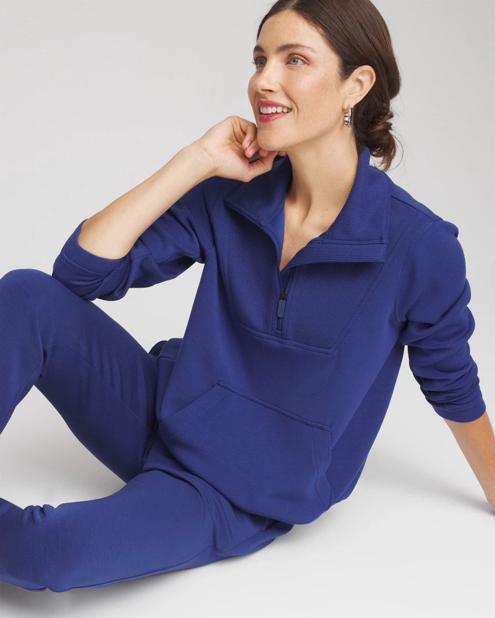 Chico's - Zenergy® Ribbed Sweatshirt