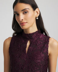 Chico's - Burnout Mockneck Tank