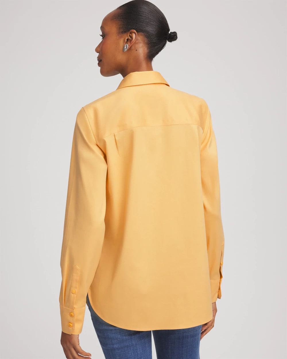 Chico's - No Iron™ Stretch-Sateen Shirt