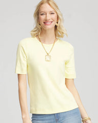 Chico's - Classic Fit Pima Cotton Tee