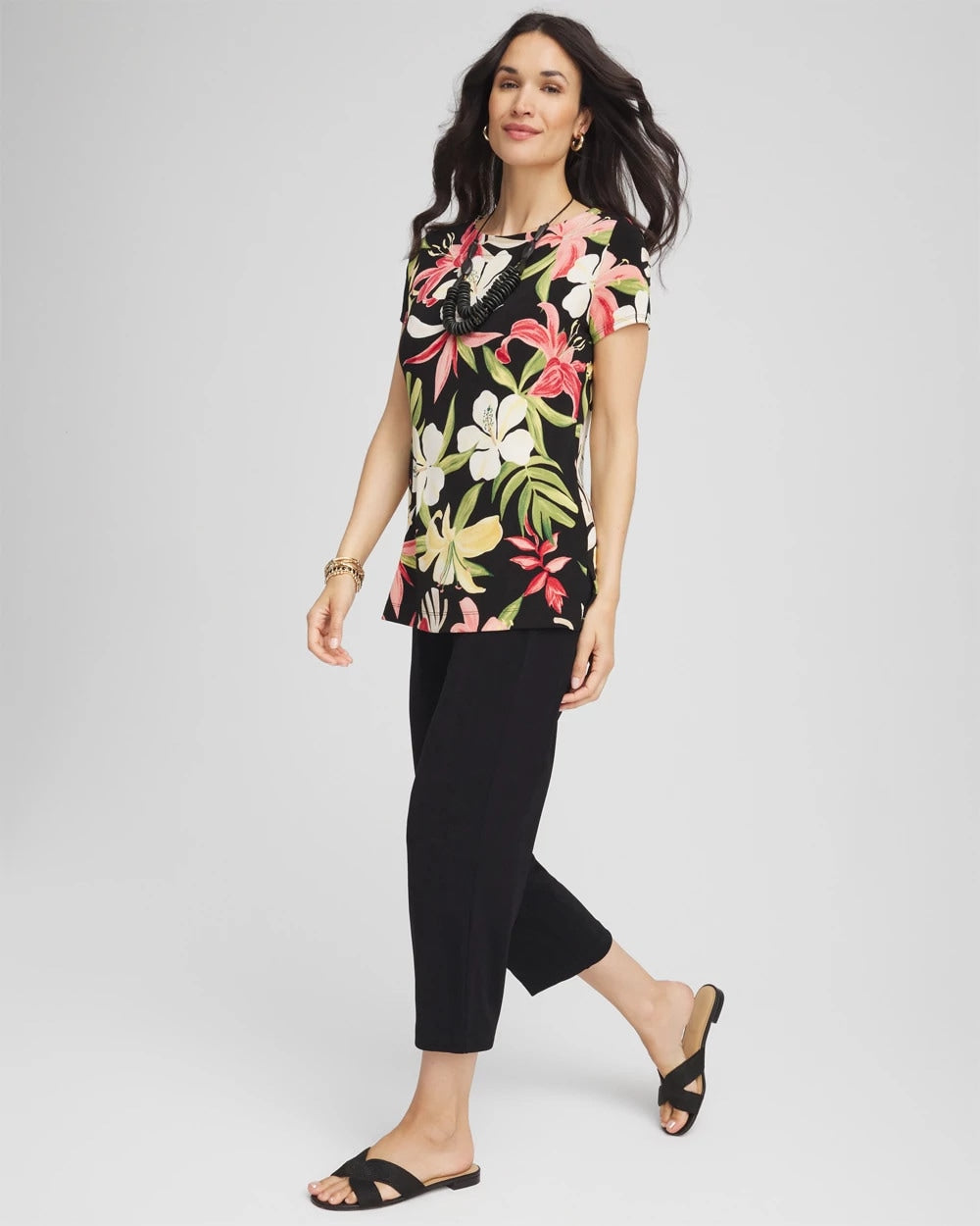 Chico's - Travelers™ Tropical-Lily Tunic
