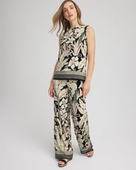Chico's - Travelers™ Island-Motif Side-Slit Tank