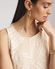 Chico's - Island Crochet Lace Tank