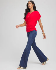 Chico's - Touch of Cool™ Ruched Banded Hem Top