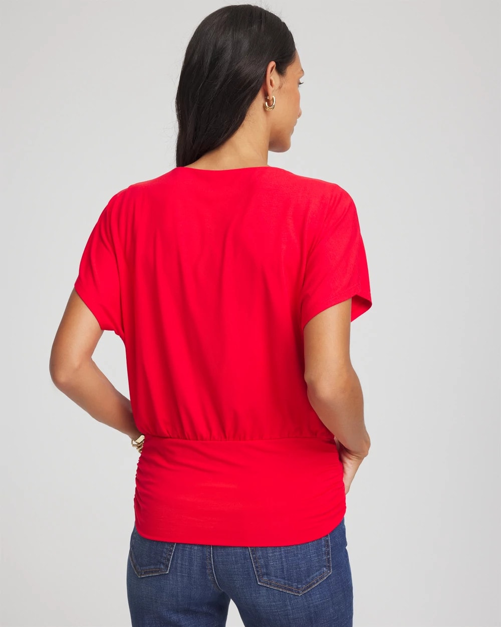 Chico's - Touch of Cool™ Ruched Banded Hem Top
