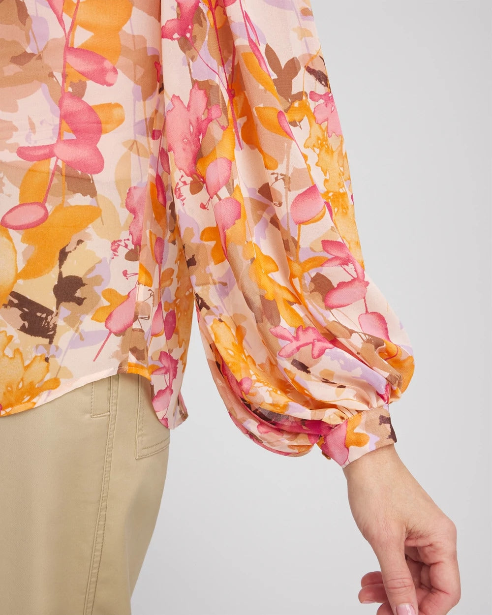 Chico's - Split-Neck Blouse