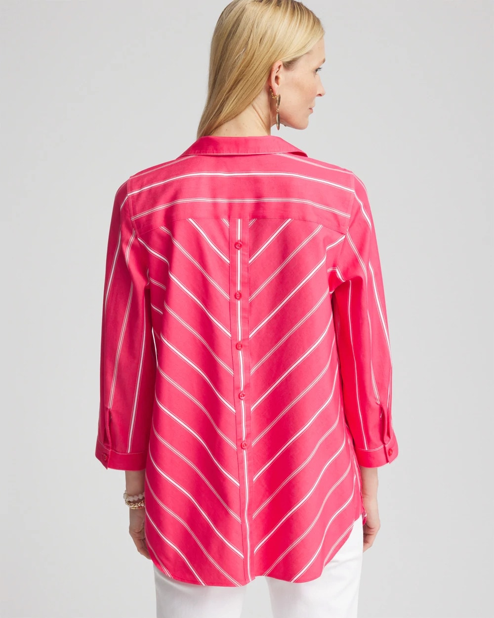 Chico's - No Iron™ Stretch Stripe Tunic