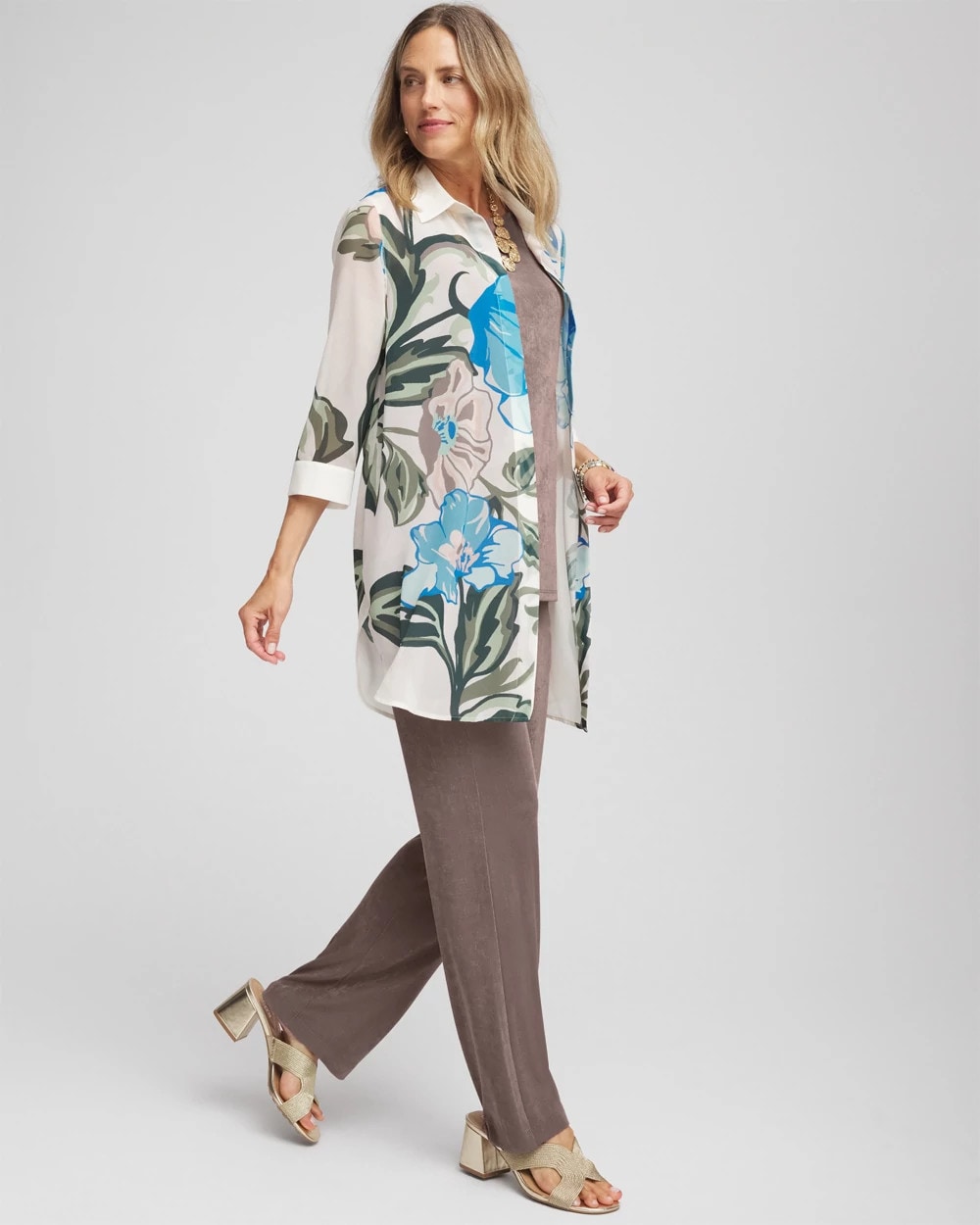 Chico's - Travelers™ Artisanal Chiffon Tunic