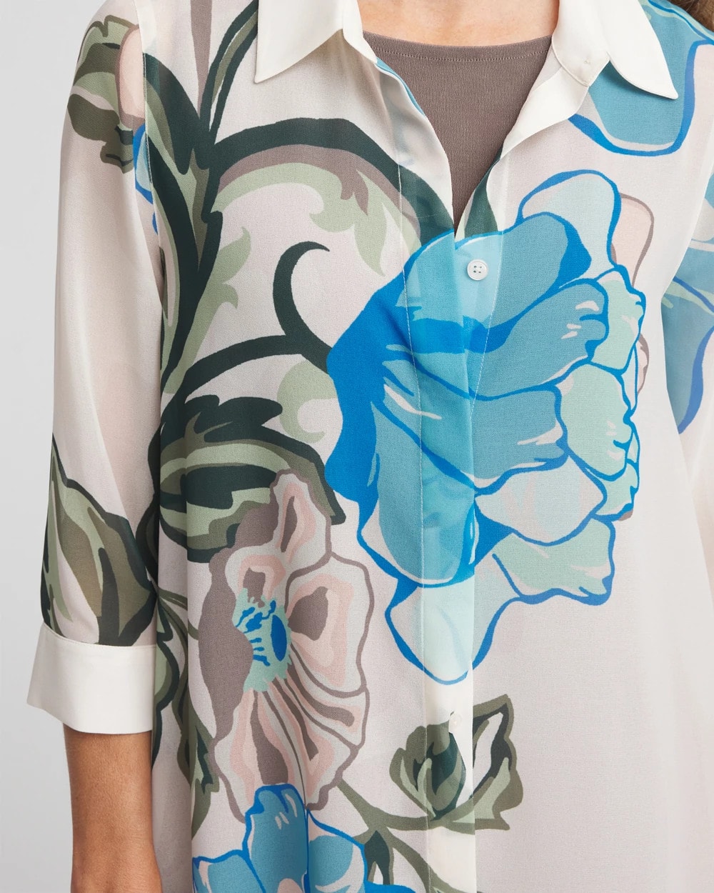 Chico's - Travelers™ Artisanal Chiffon Tunic