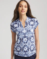 Chico's - Zenergy® UPF Printed Polo Top