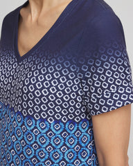 Chico's - Zenergy® Graphic Ombre V-Neck Tee