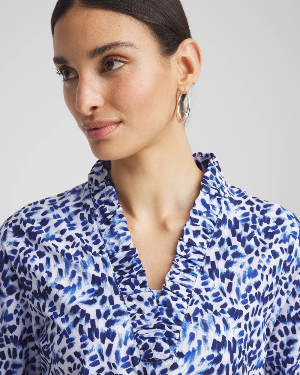 Chico's - Zenergy® UPF V-Neck Ruffle Top