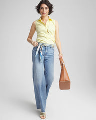 Chico's - No Iron™ Sleeveless Sateen Shirt