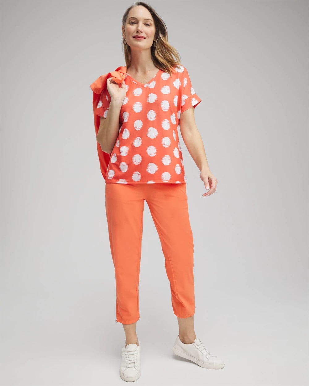 Chico's - Zenergy® Dots Drop Shoulder Tee