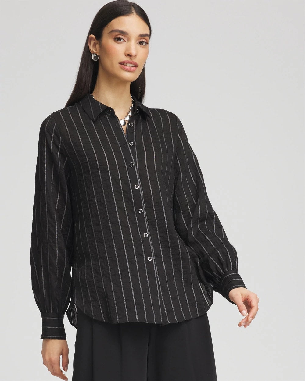 Chico's - Classic Soft Button-front Blouse