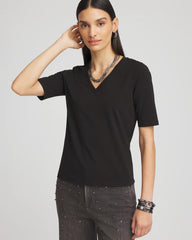 Chico's - Elbow-Sleeve Perfect Tee
