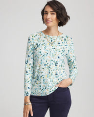 Chico's - Printed Touch of Cool™ Layering Tee