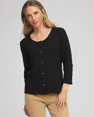 Chico's - Textured Scoopneck Cardigan