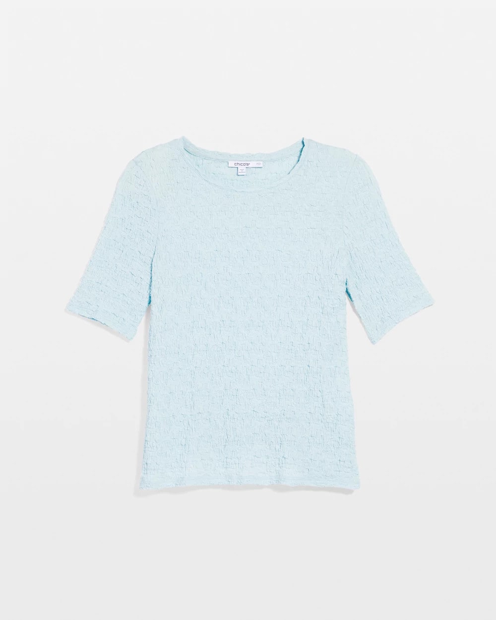 Chico's - Textured Short-Sleeve Tee