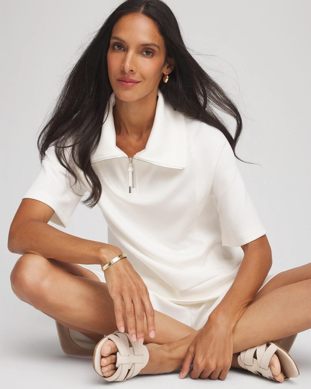 Chico's - Zenergy® Soft Half-Zip Top