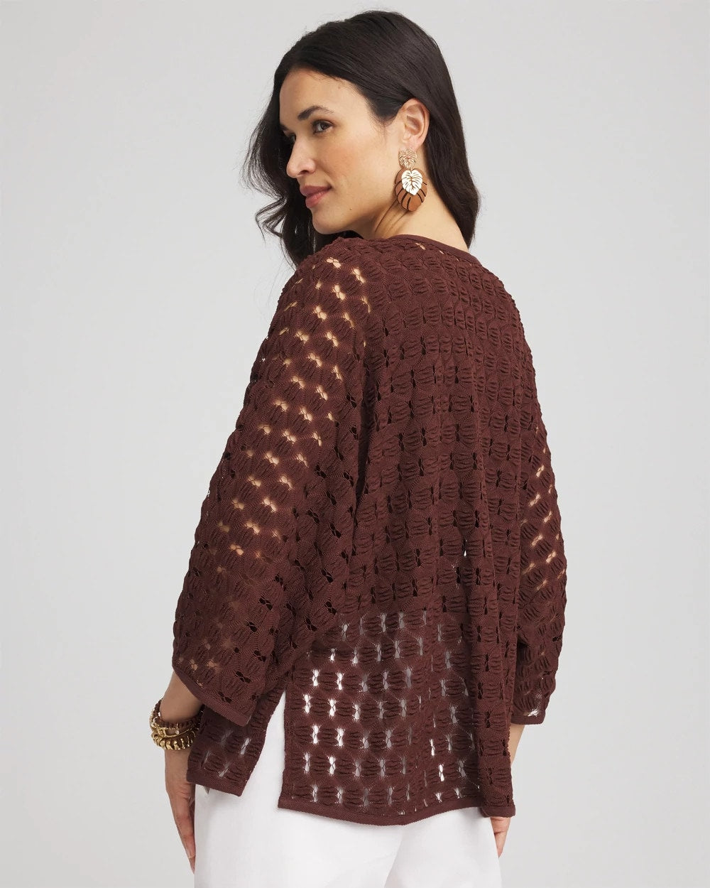 Chico's - Short Woven Kimono