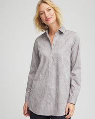 Chico's - No Iron™ Lace Jacquard Stretch Tunic
