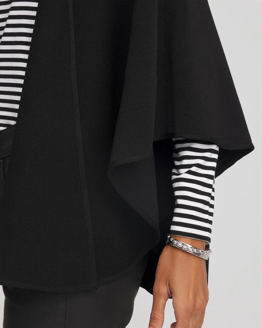 Chico's - Crepe Open-Front Ruana