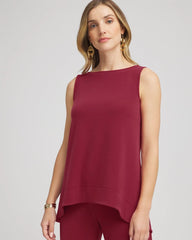 Chico's - Travelers™ Knit High-Low Hem Top