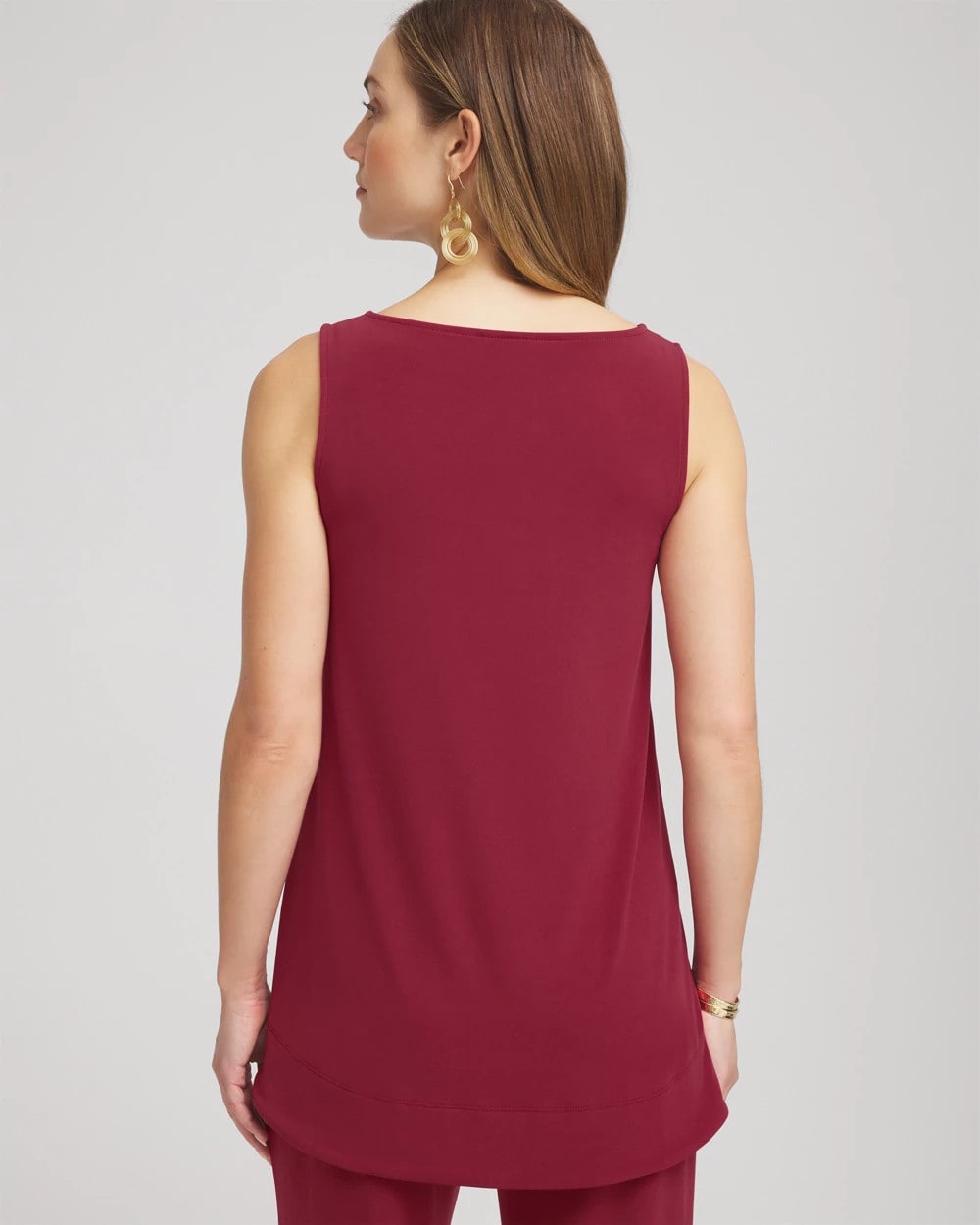 Chico's - Travelers™ Knit High-Low Hem Top