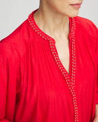 Chico's - Braided Batwing Blouse