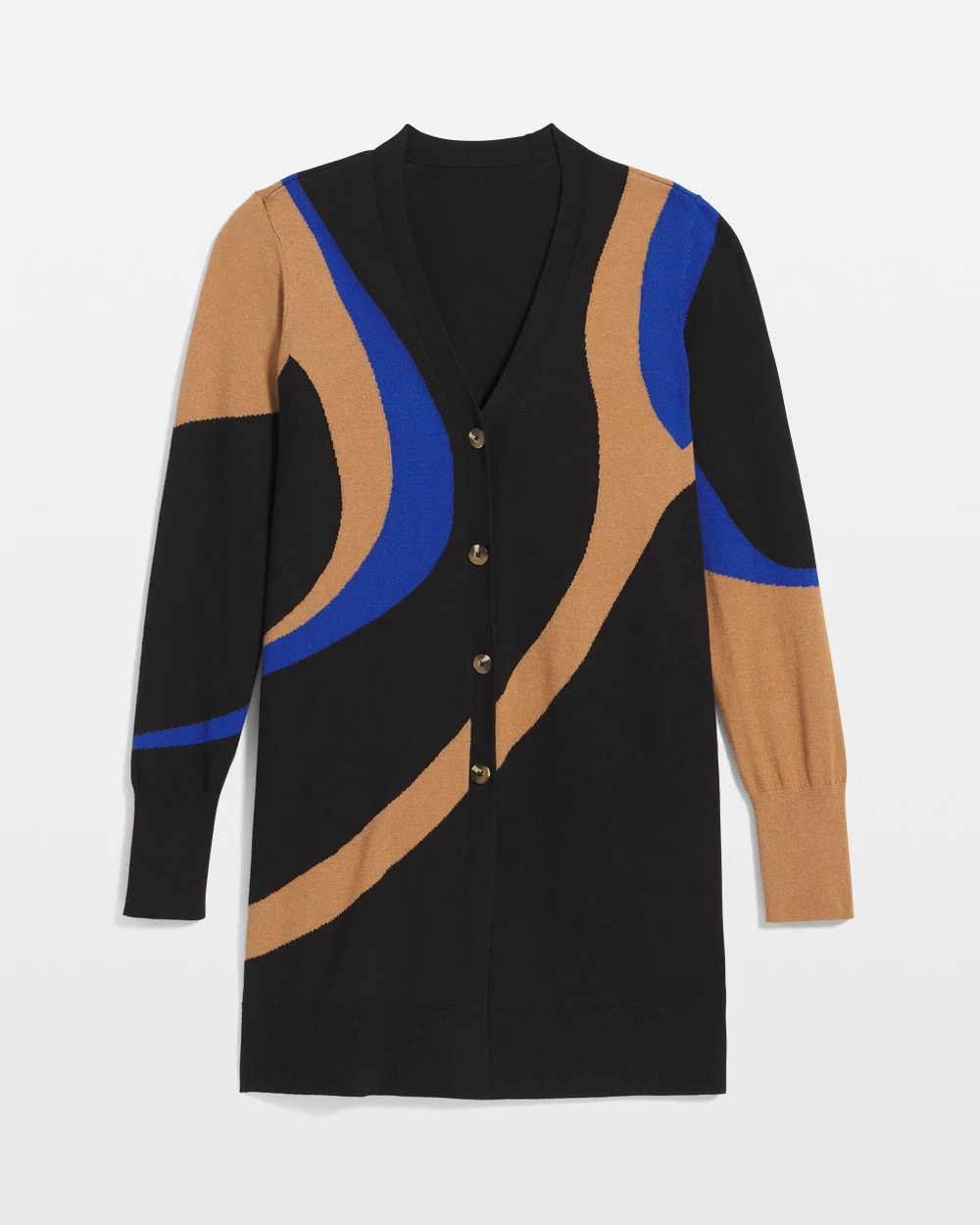 Chico's - Ella Colorblock Cardigan Sweater
