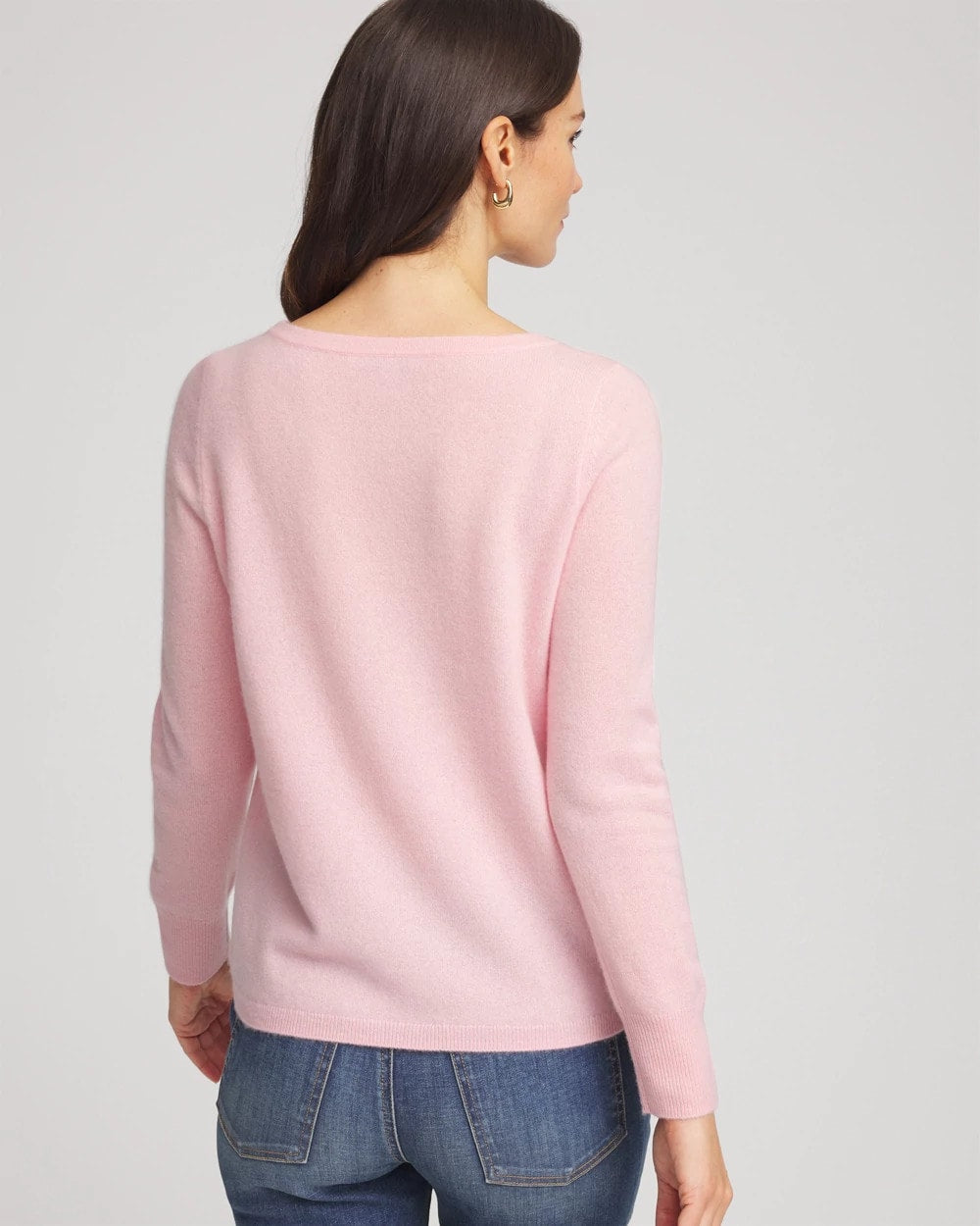 Chico's - Embellished Cashmere Pullover Sweater