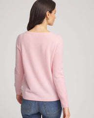 Chico's - Embellished Cashmere Pullover Sweater