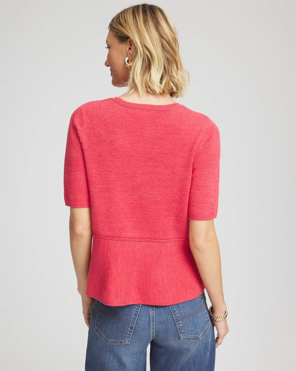 Chico's - Pullover Peplum Sweater